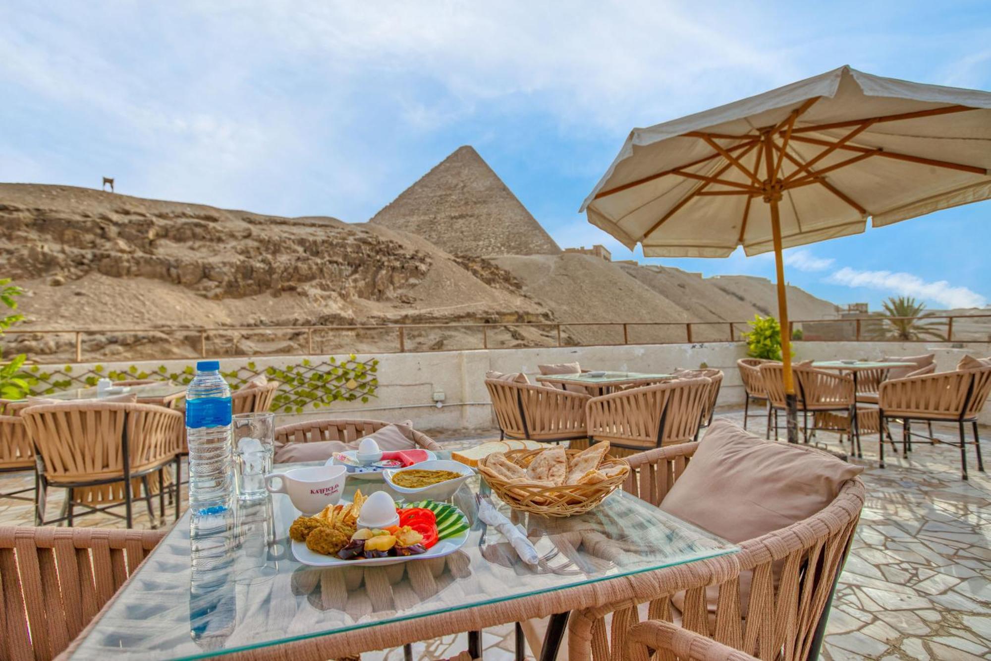 Villa Khufu Pyramids Hotel Kafret el-Gabal Zewnętrze zdjęcie