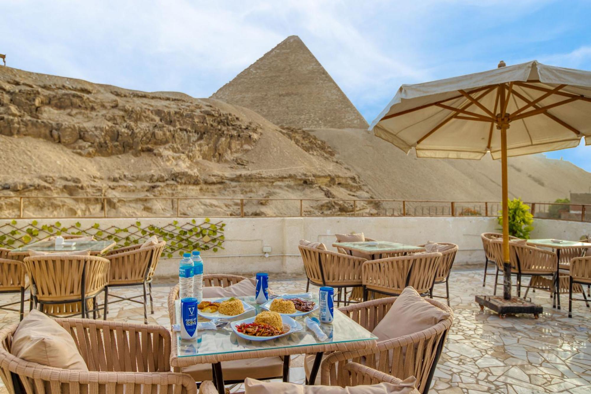 Villa Khufu Pyramids Hotel Kafret el-Gabal Zewnętrze zdjęcie