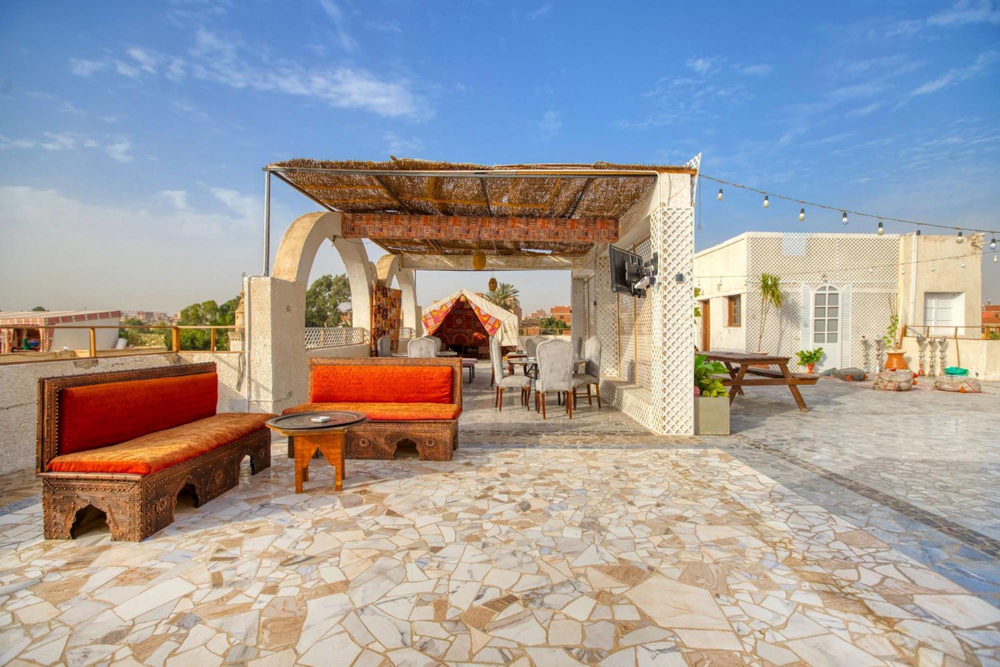 Villa Khufu Pyramids Hotel Kafret el-Gabal Zewnętrze zdjęcie