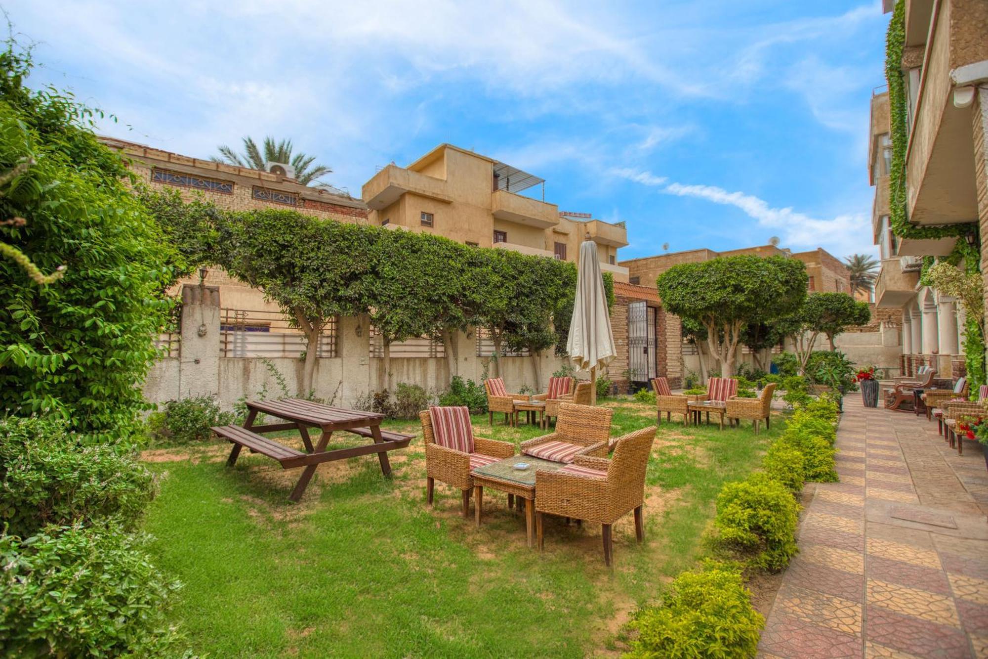 Villa Khufu Pyramids Hotel Kafret el-Gabal Zewnętrze zdjęcie