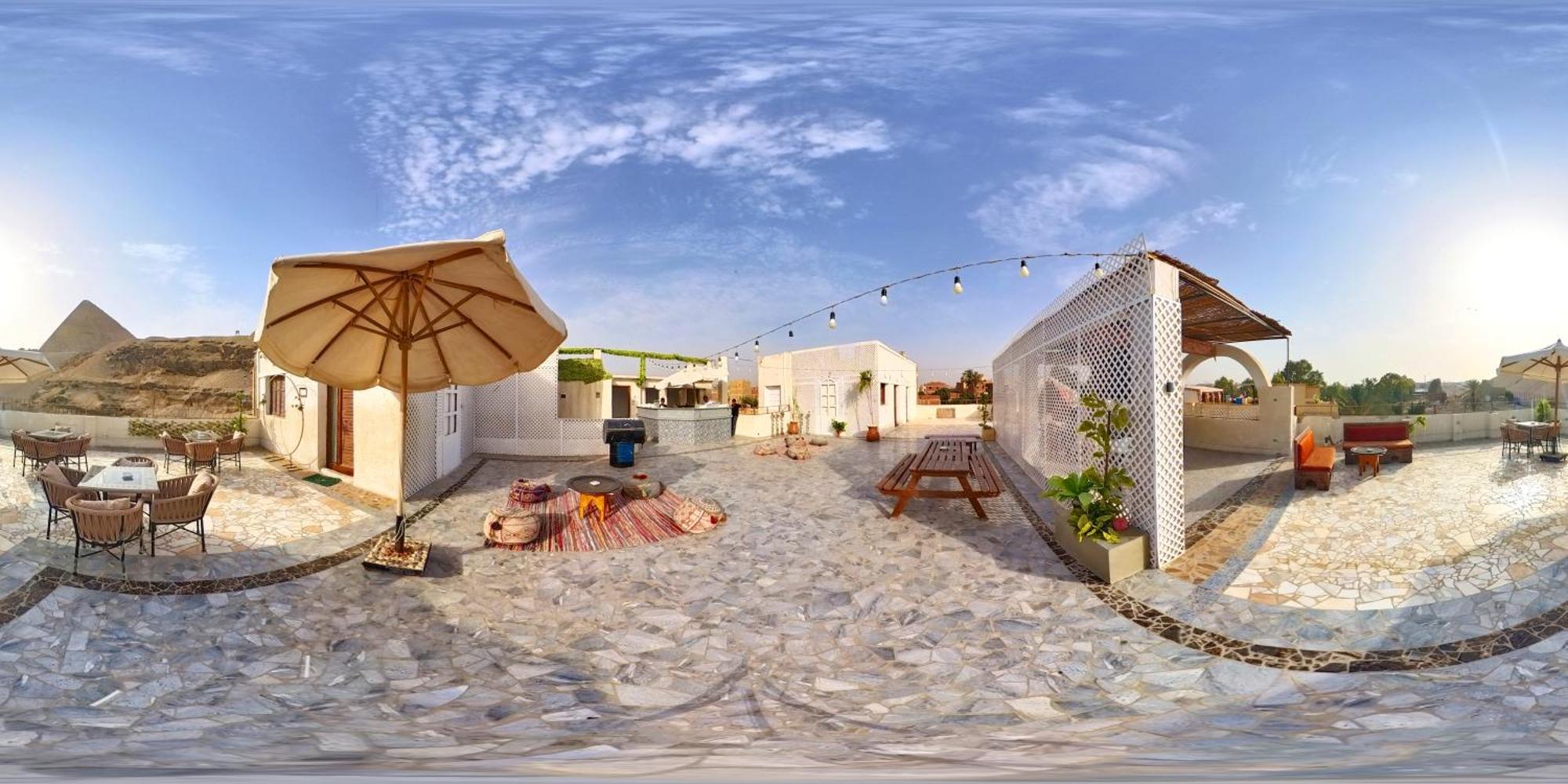 Villa Khufu Pyramids Hotel Kafret el-Gabal Zewnętrze zdjęcie