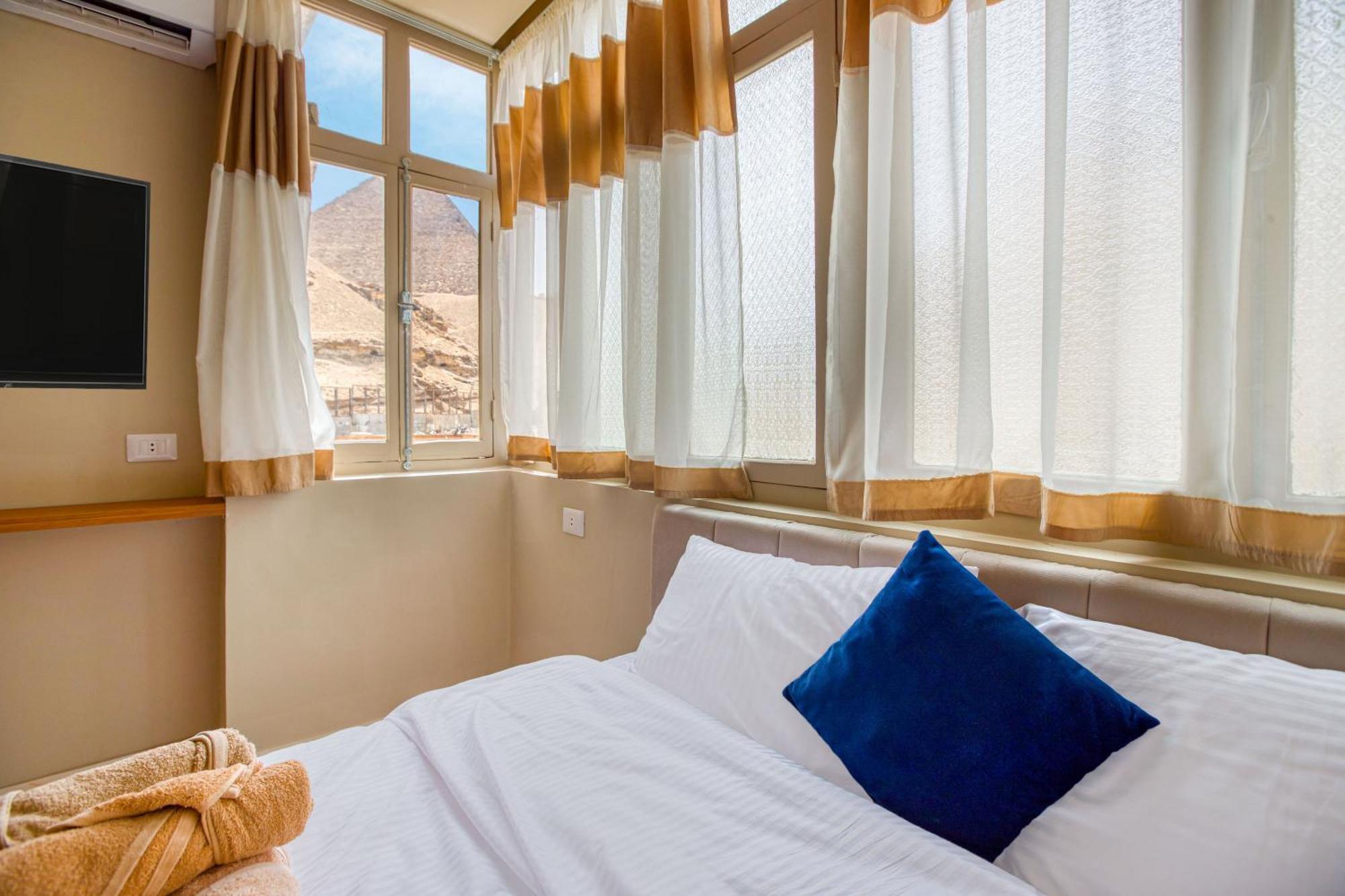 Villa Khufu Pyramids Hotel Kafret el-Gabal Zewnętrze zdjęcie